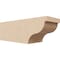 Ekena Millwork 4in. W x 4in. H x 12in. L Garner Woodgrain TimberThane Rafter Tail, Primed Tan RFTUR04X04X12GARRCPR - alternate 1